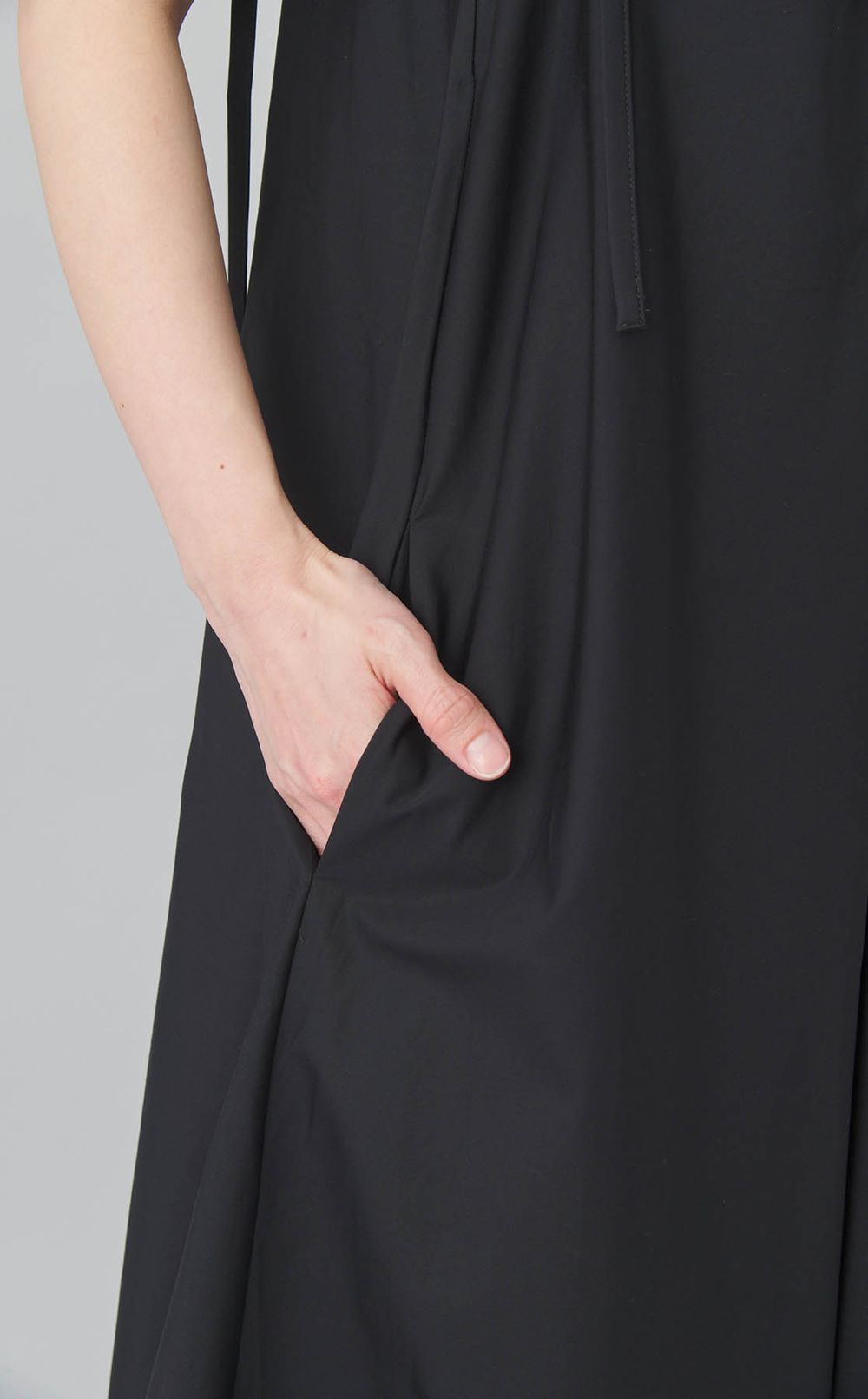 コットンギャザーマキシワンピース