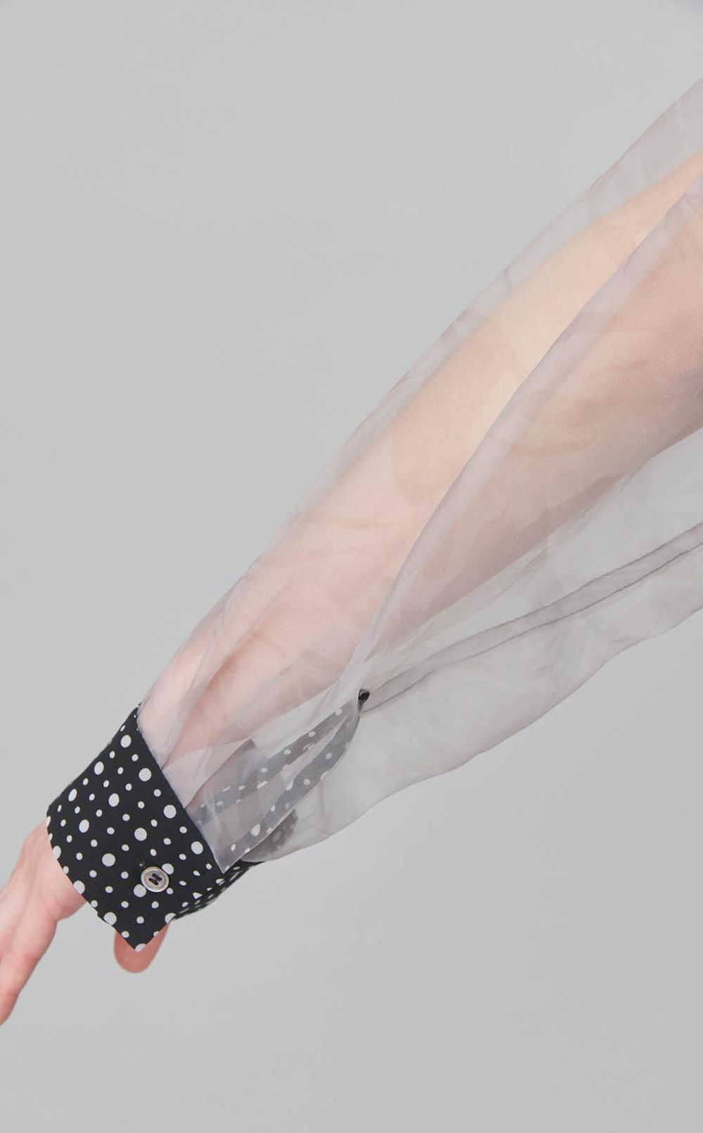 【reADdress】パッチワークロングスリーブシャツ