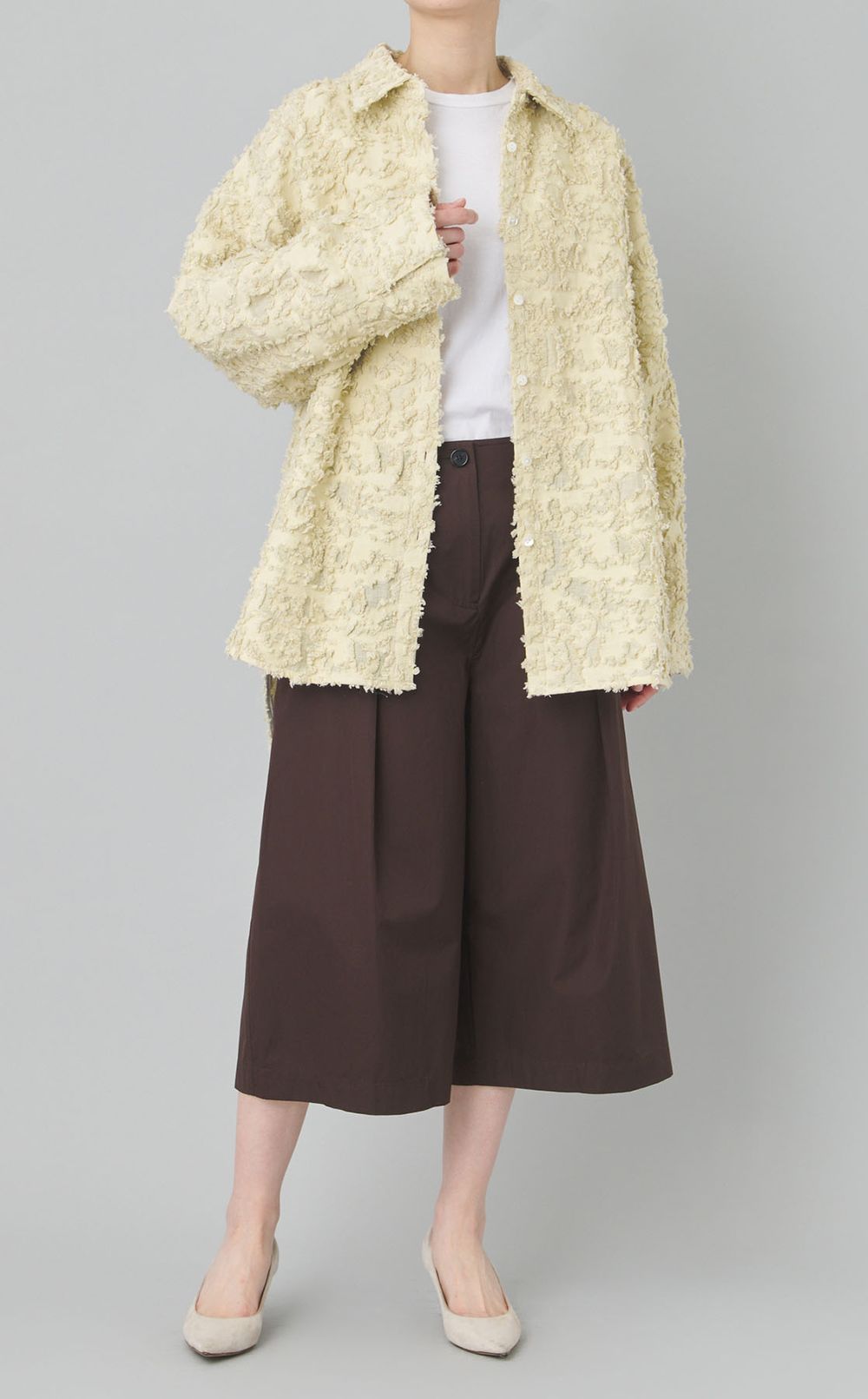 コットンタック入りハーフパンツ