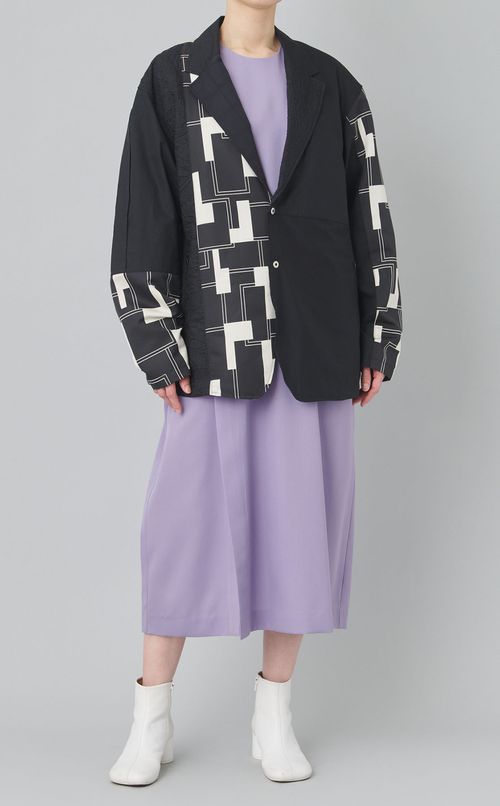 【reADdress】パッチワークテーラードジャケット