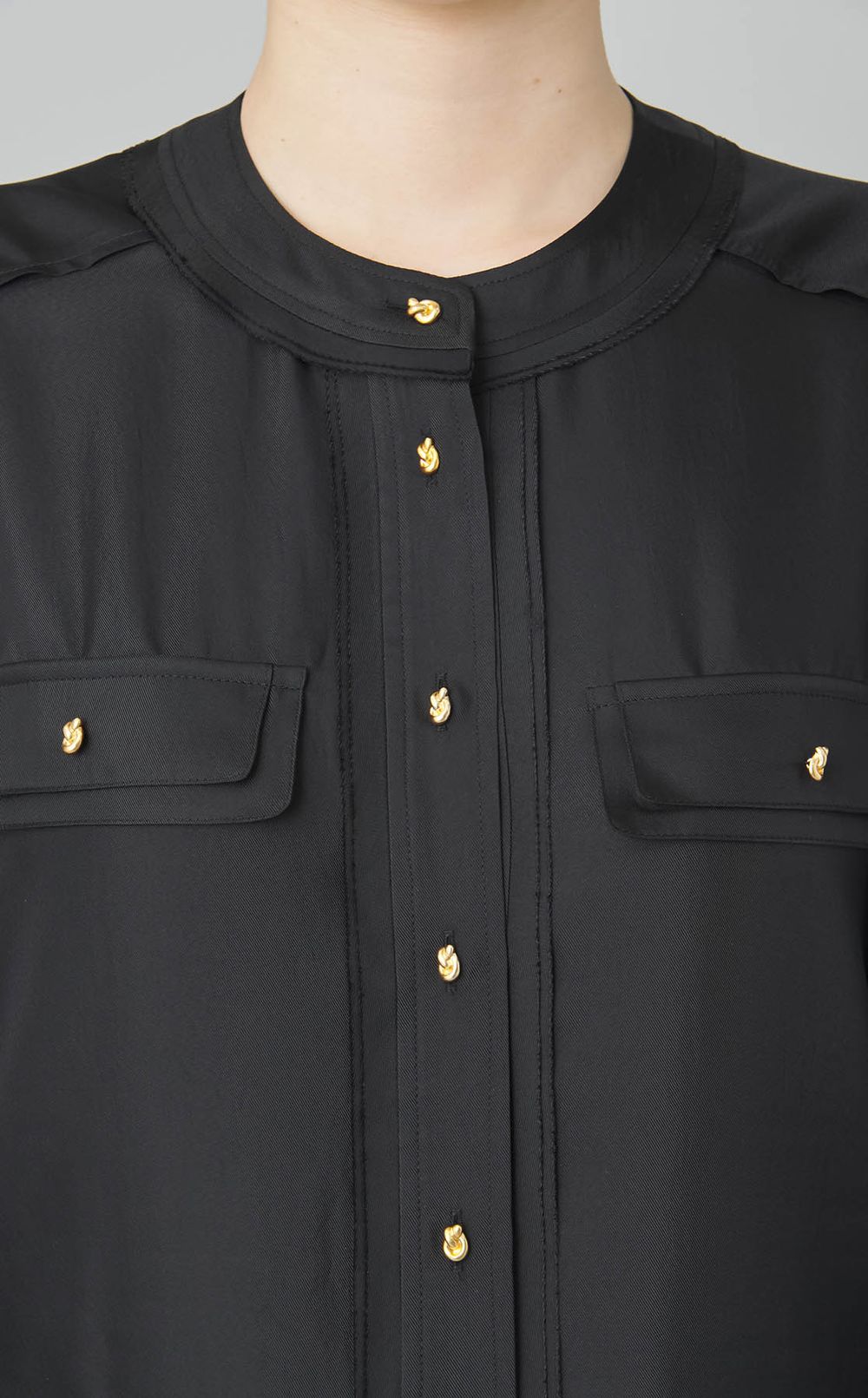 スカーフプリーツミディワンピース