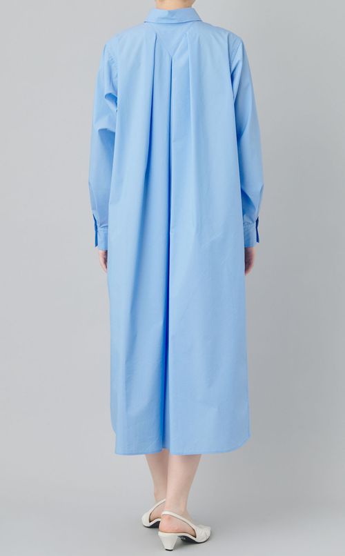 テントラインロングシャツワンピース