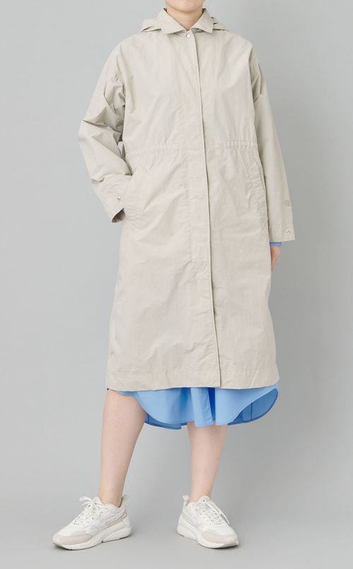 テントラインロングシャツワンピース