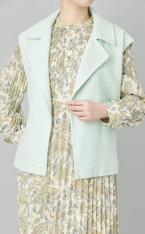 2wayツイードジャケット