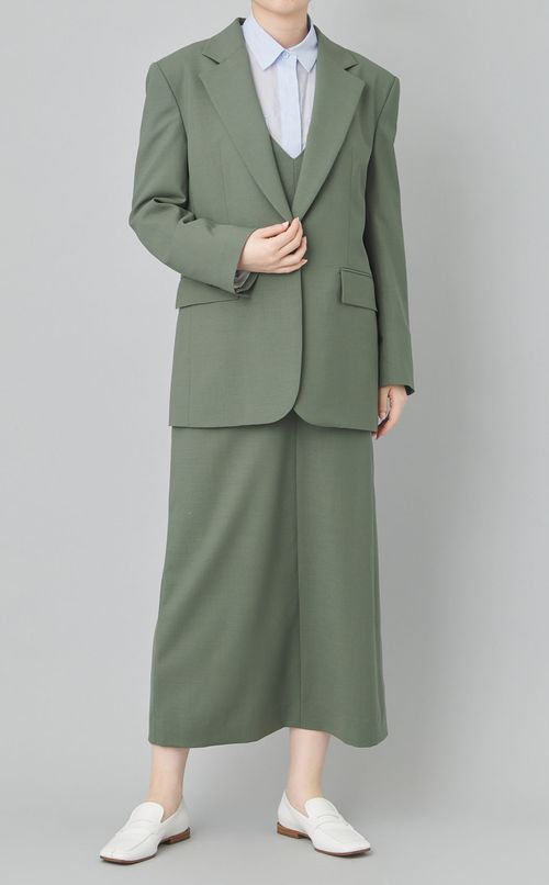 サマーウールキャミソールドレス