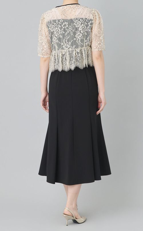 レースブラウスセットドレス