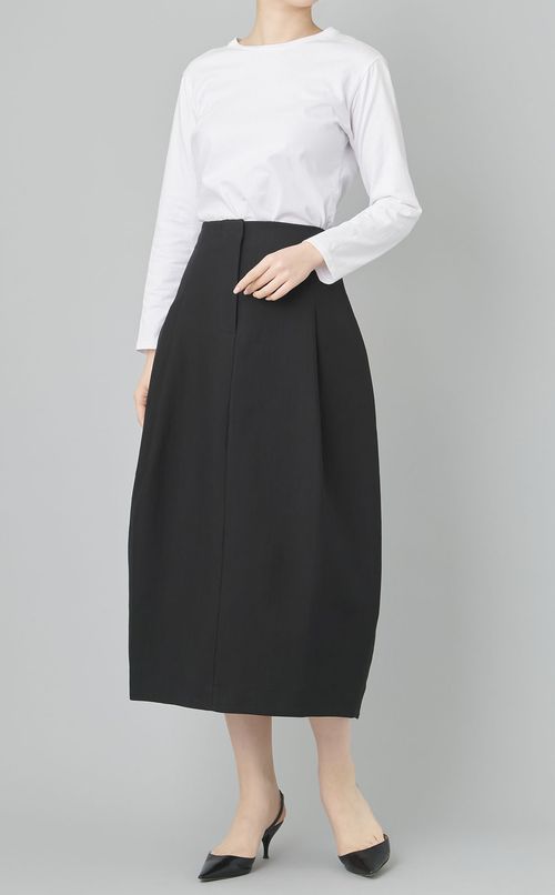 ダブルコットンボリコームスカート