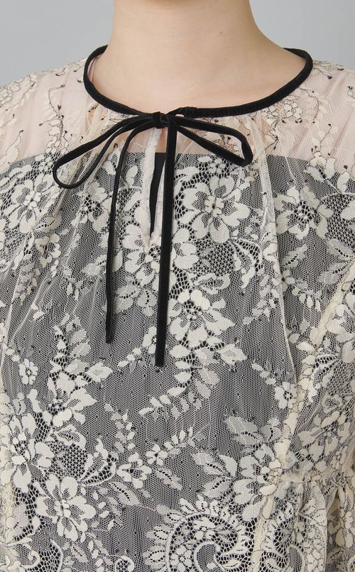 レースブラウスセットドレス