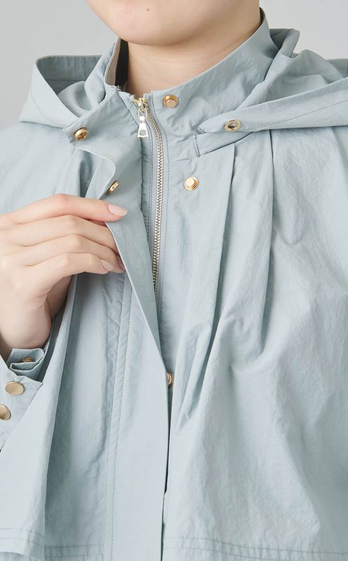 ライトタフタレイヤードコート