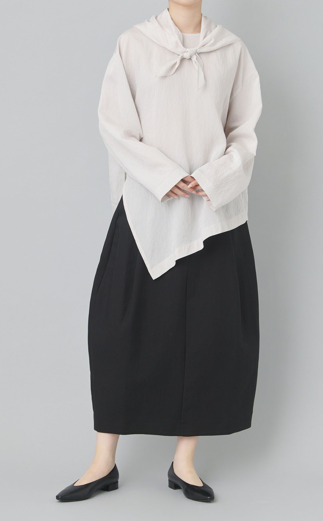 STUDIO NICHOLSON スカート STUDIO NICHOLSON ( スタジオニコルソン )/ DARTED VOLUME SKIRT