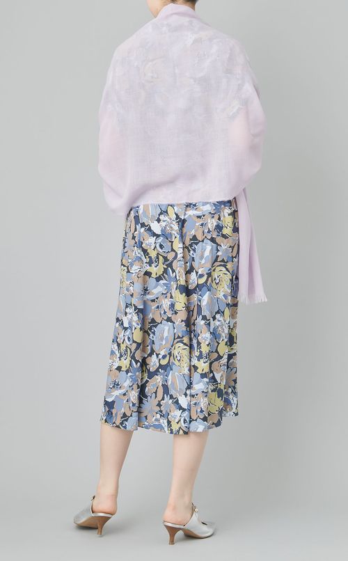 フラワーシフォンワンピース