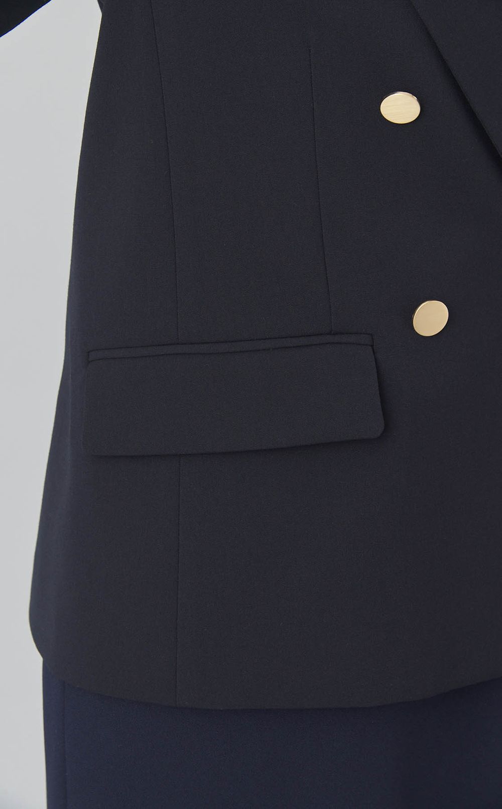 ダブルブレストボックスジャケット