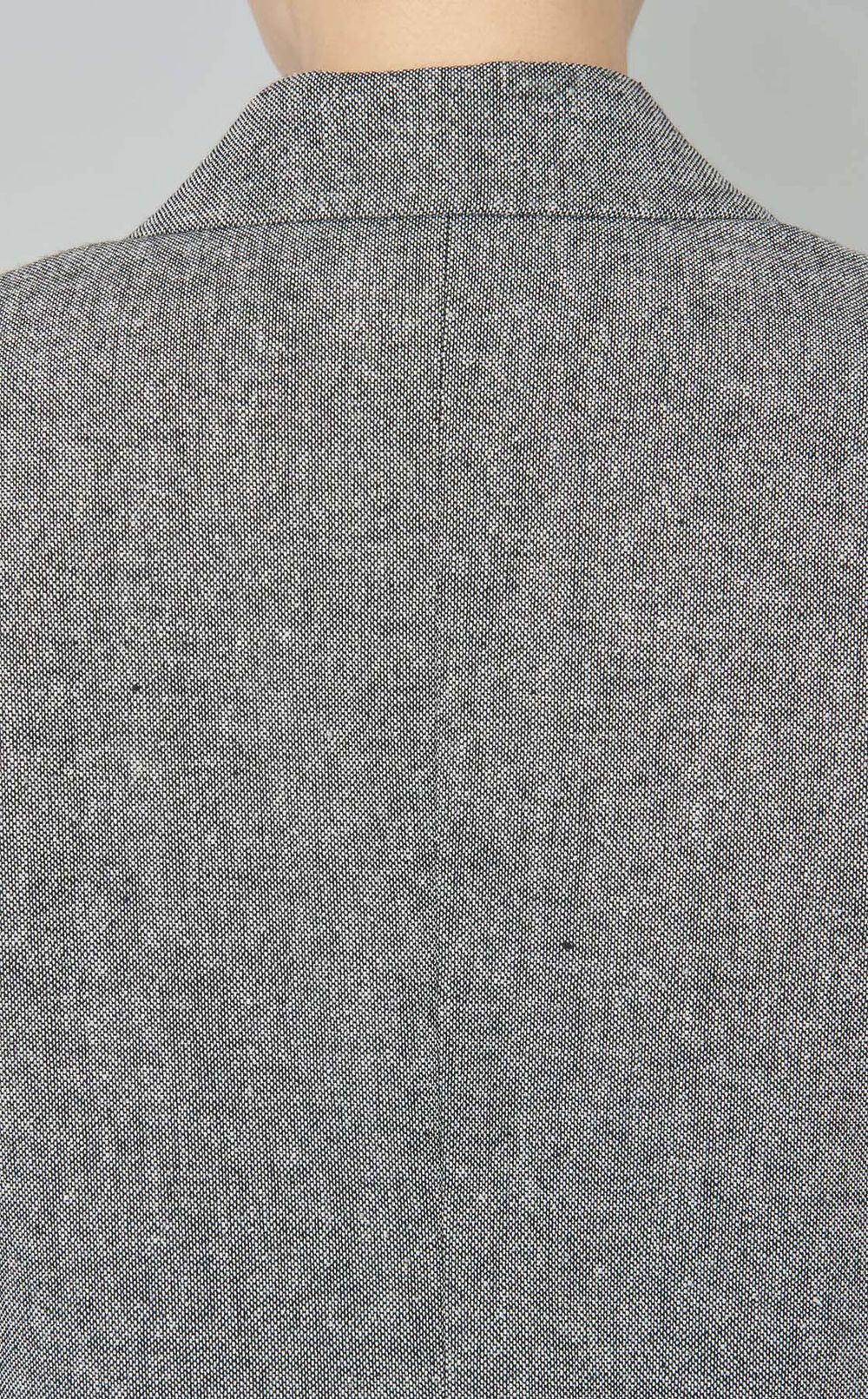 ダブルブレストツイードブレザー