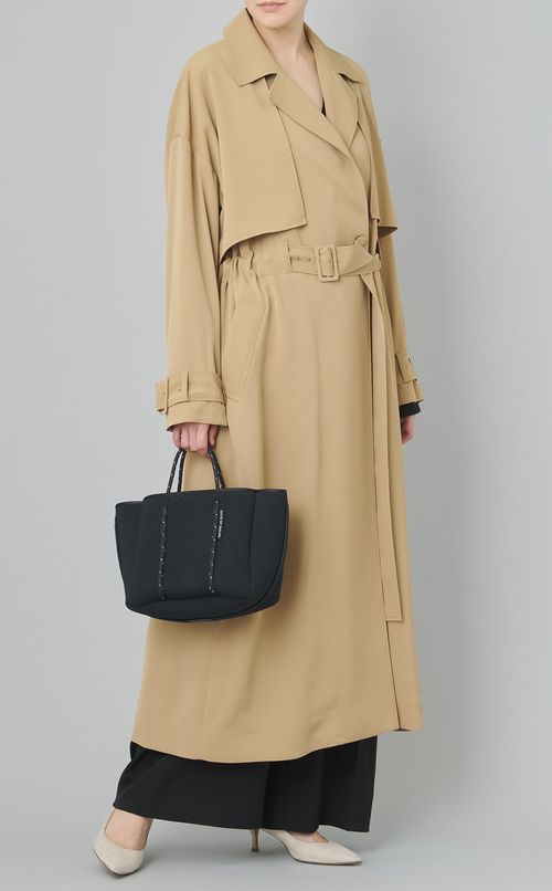 ウエストギャザートレンチコート