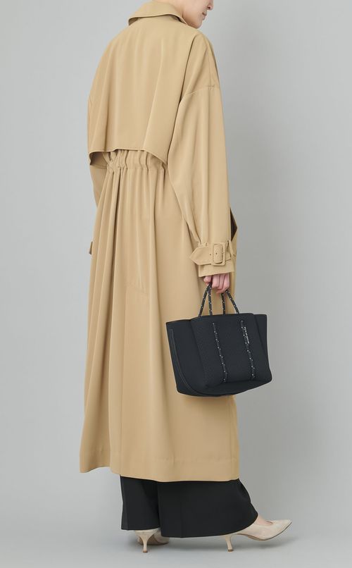 ウエストギャザートレンチコート