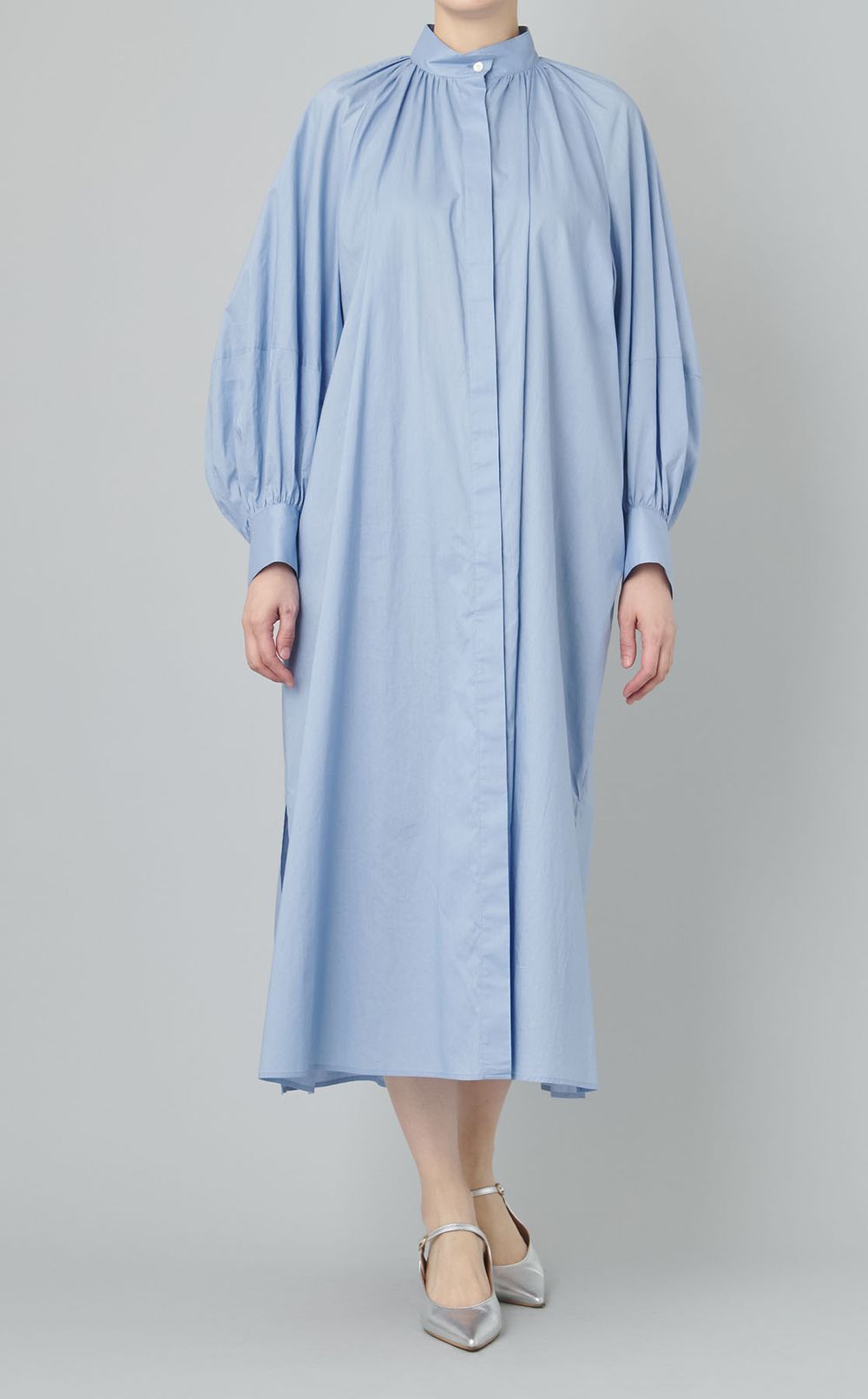 タナローンコットンシャツワンピース