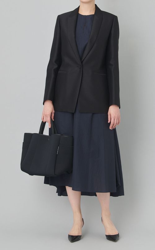 ノースリーブテントワンピース