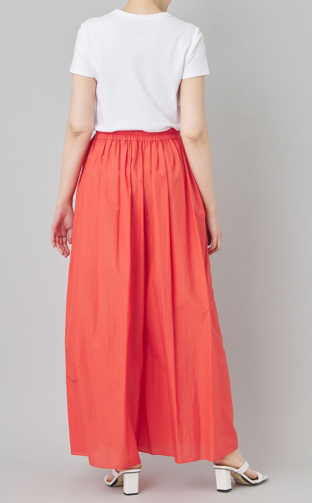 タフタワイドパンツ