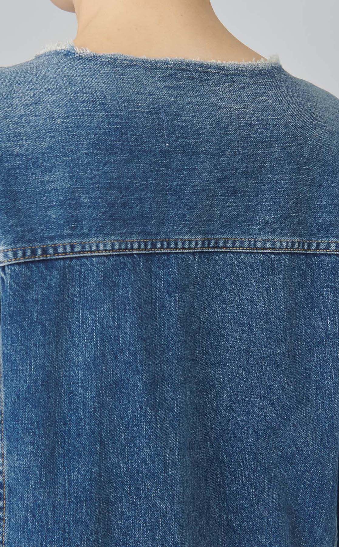 ETRÉ TOKYO｜カットオフデニムオールインワン