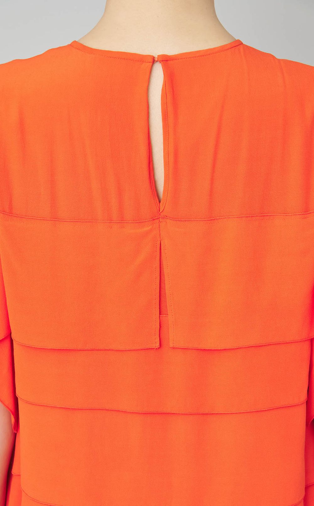 ドレープティアードクレープデシンドレス