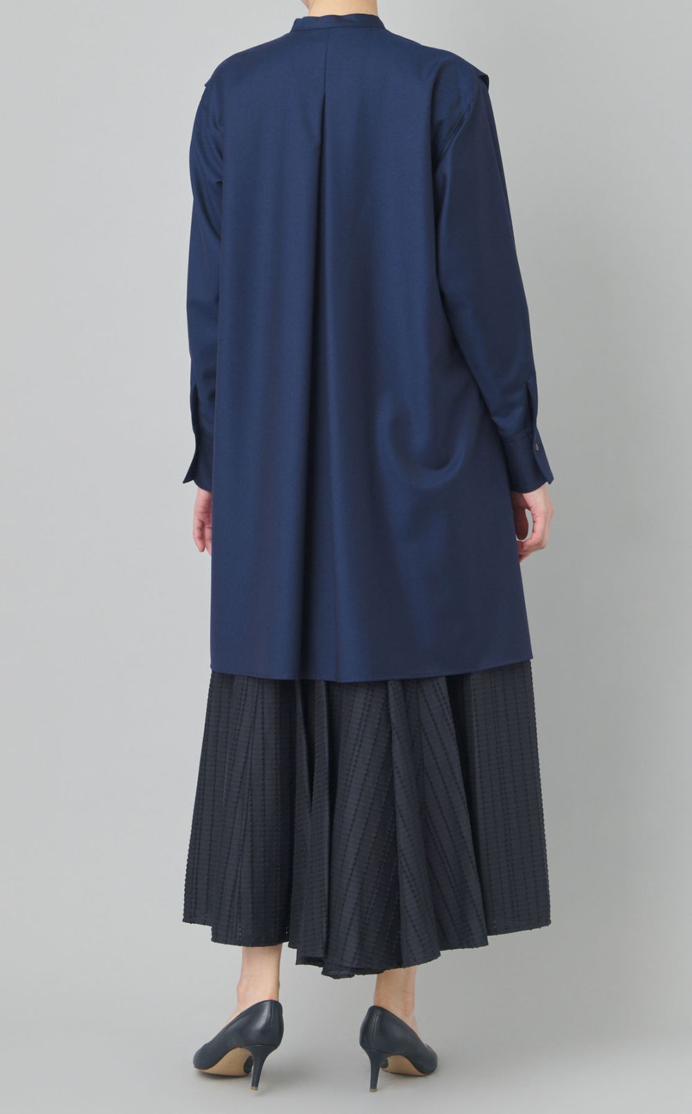 ウールツイル2WAYシャツ