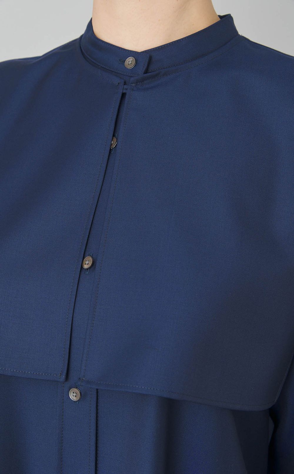 ウールツイル2WAYシャツ