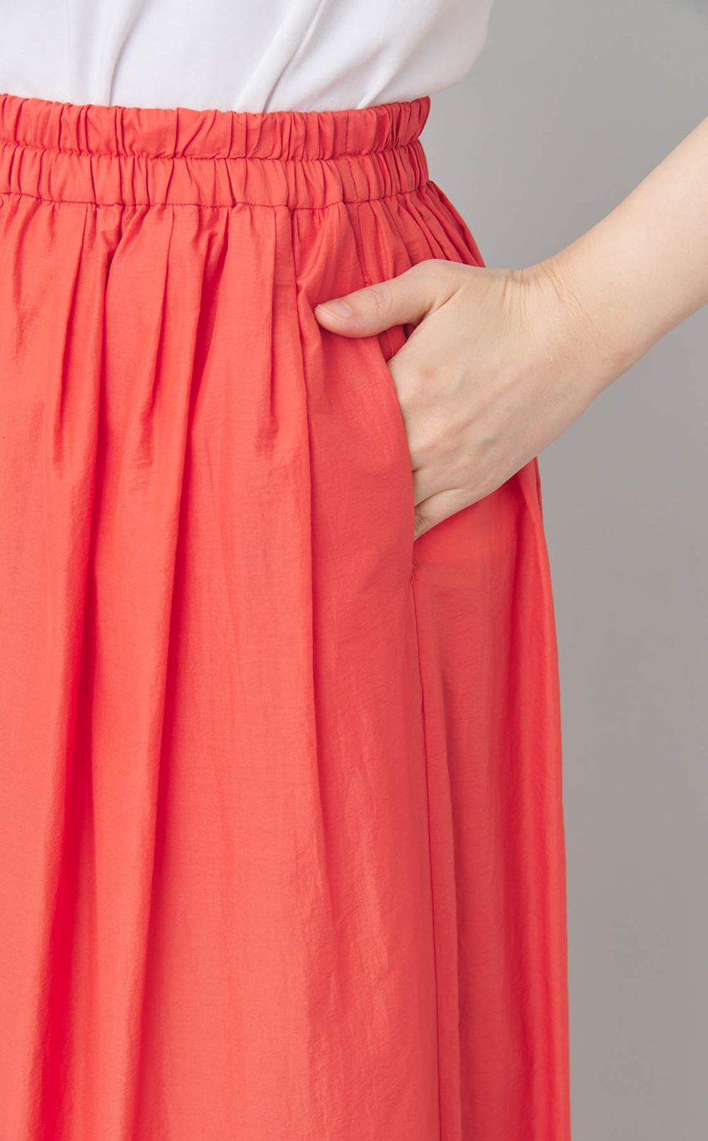 タフタワイドパンツ