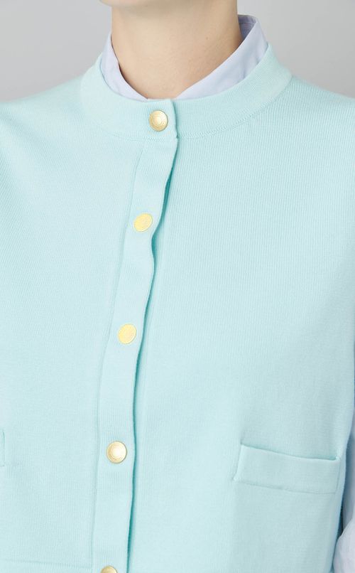 クロップニットベスト