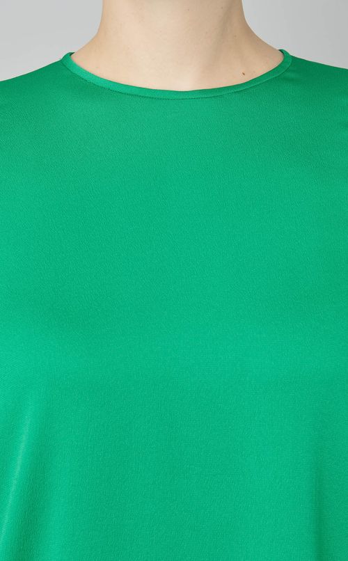 ラッフルスリーブブラウス