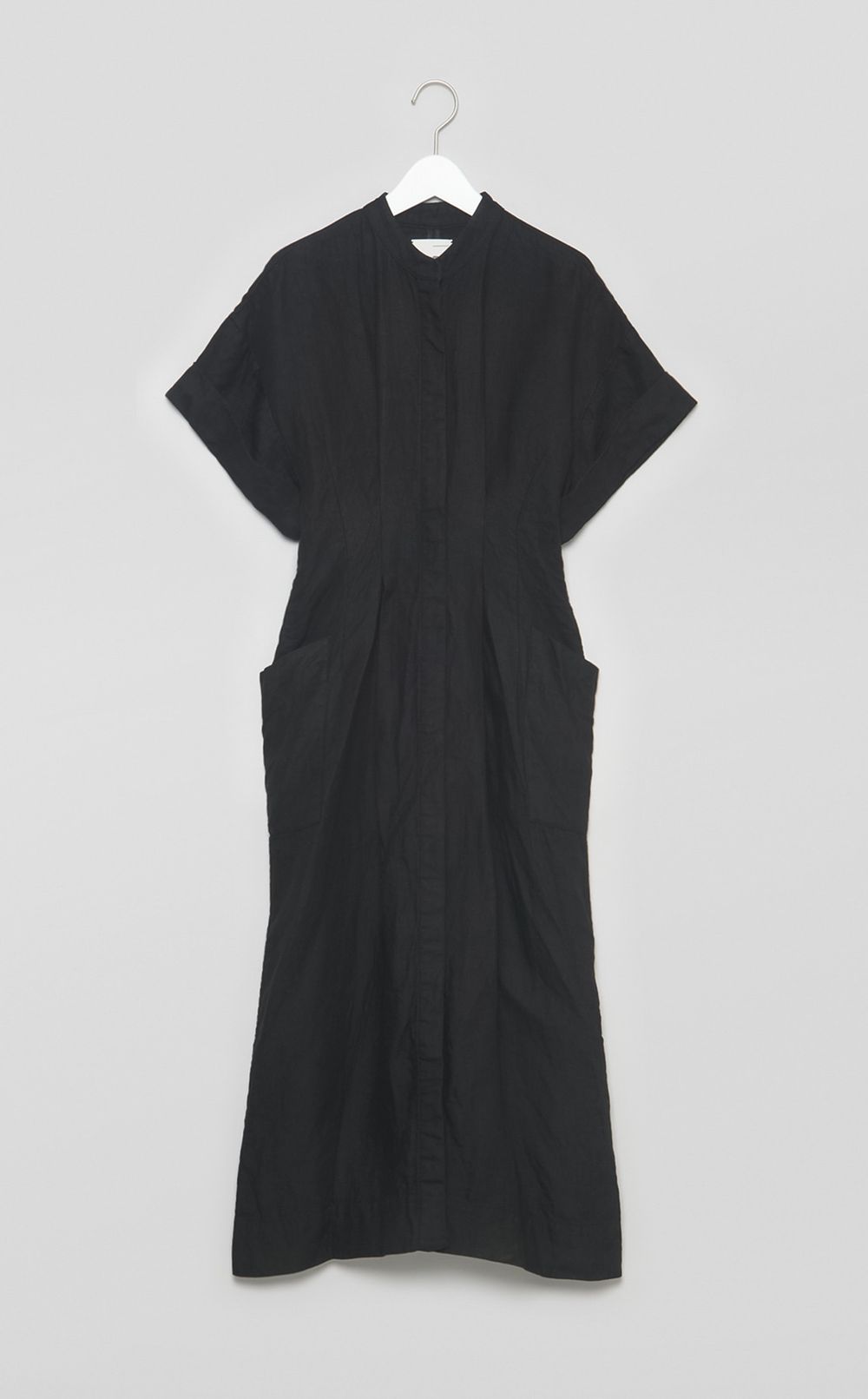 【reADdress】サイドポケットリネンワンピース