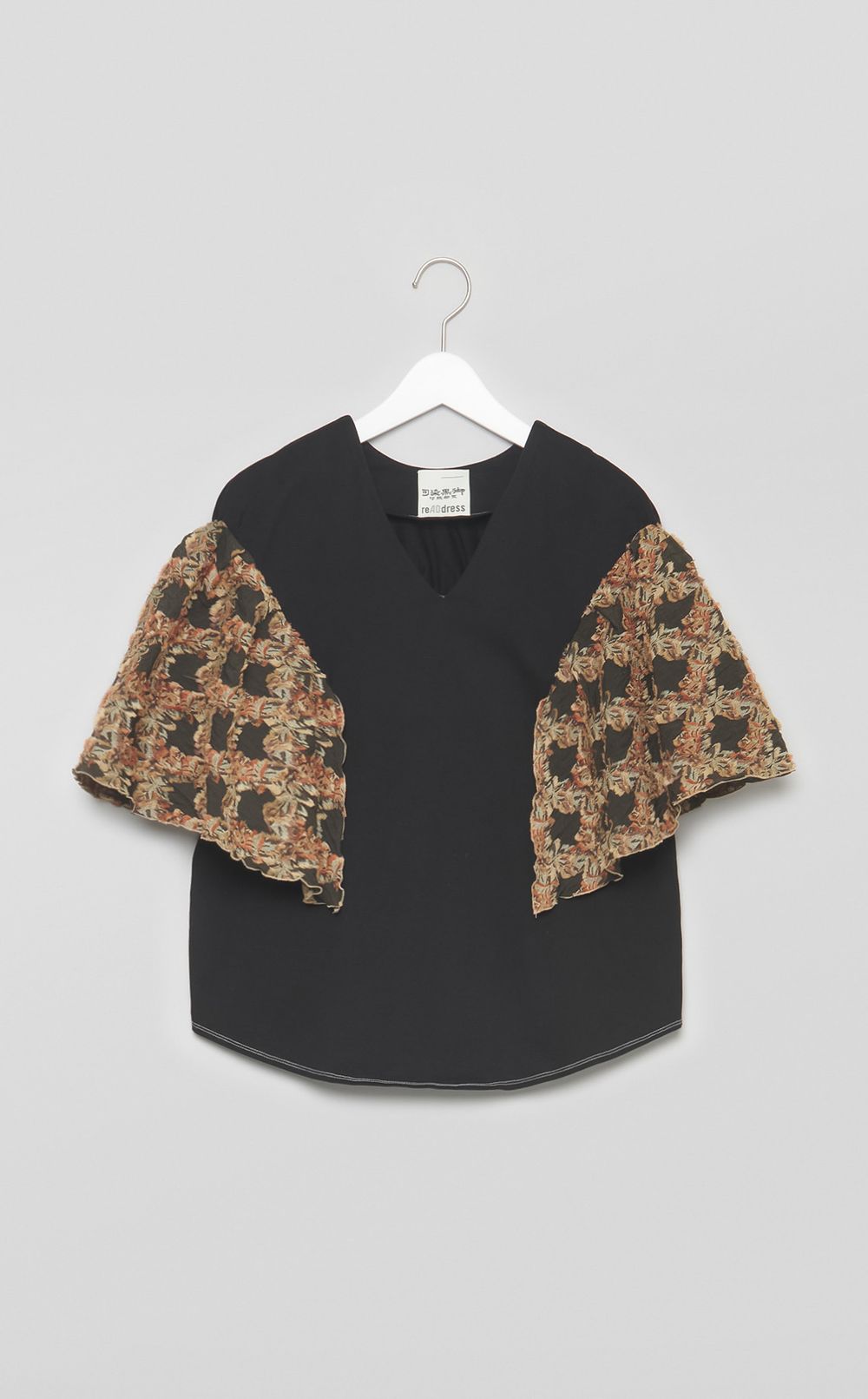 【reADdress】ジャガードドッキングプルオーバー