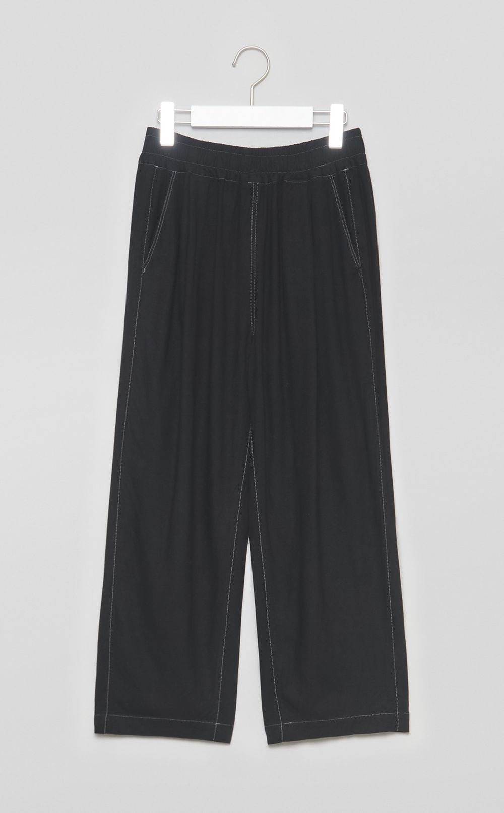 【reADdress】リネン混ペイズリーイージーパンツ