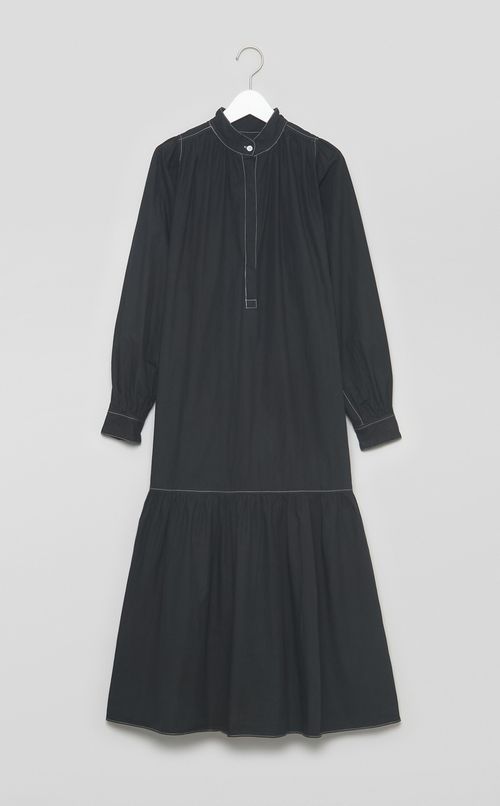 【reADdress】ロングギャザーワンピース