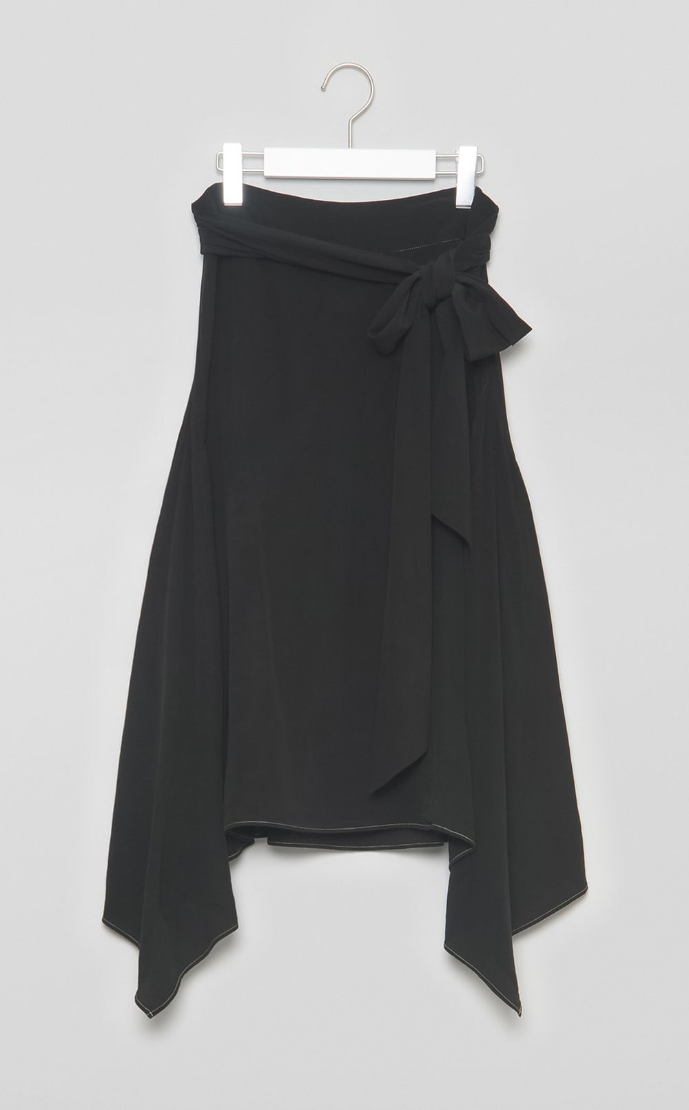 【reADdress】シルクイレギュラーヘムスカート