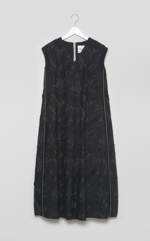 【reADdress】リーフジャガードワンピース