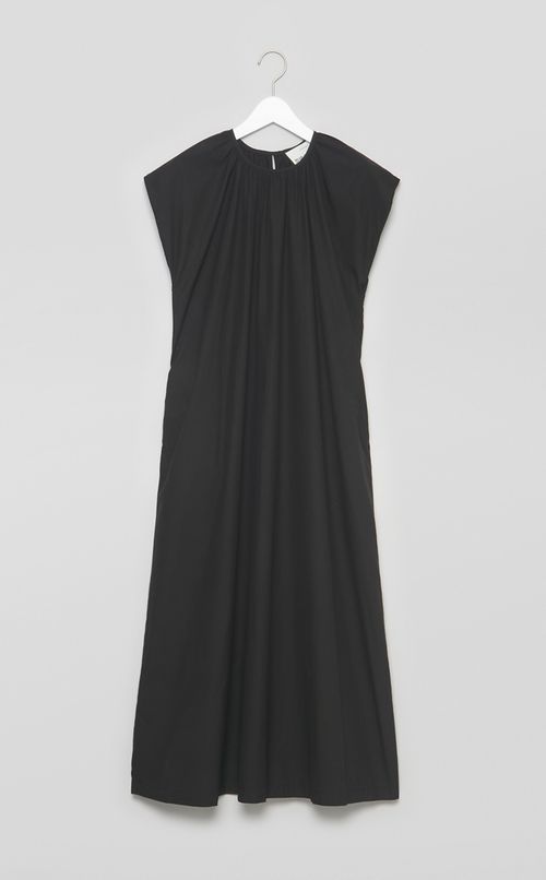 【reADdress】コットンフレアロングワンピース