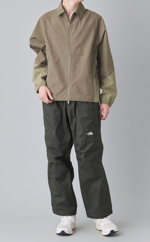 タフタバイカラーブルゾン