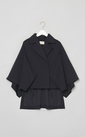 ナイロンツイルケープジャケット