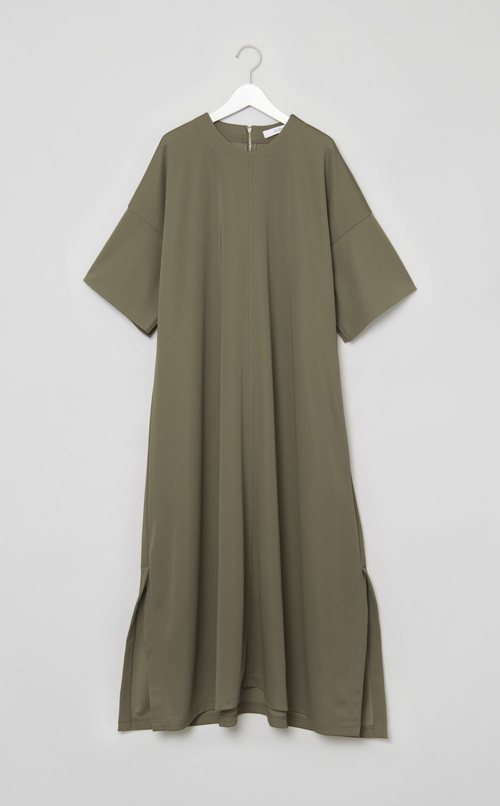 ジップフレアワンピース