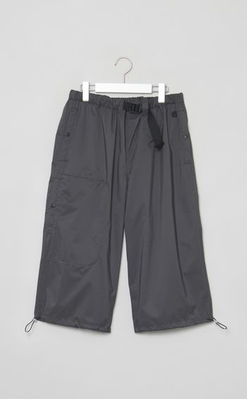 クロップドシェルパンツ