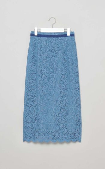 コードレースフレアスカート