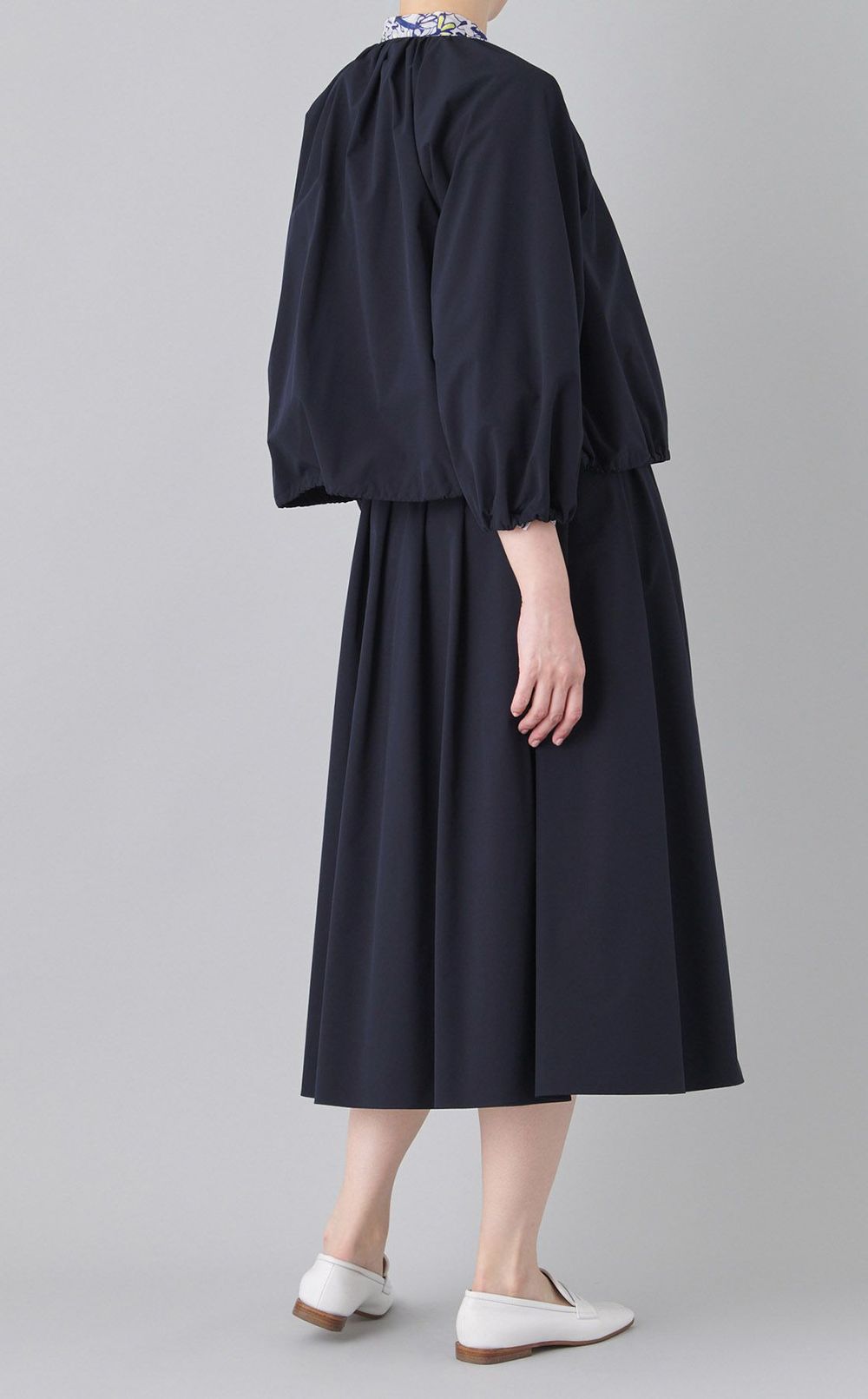 撥水ギャザーブルゾン