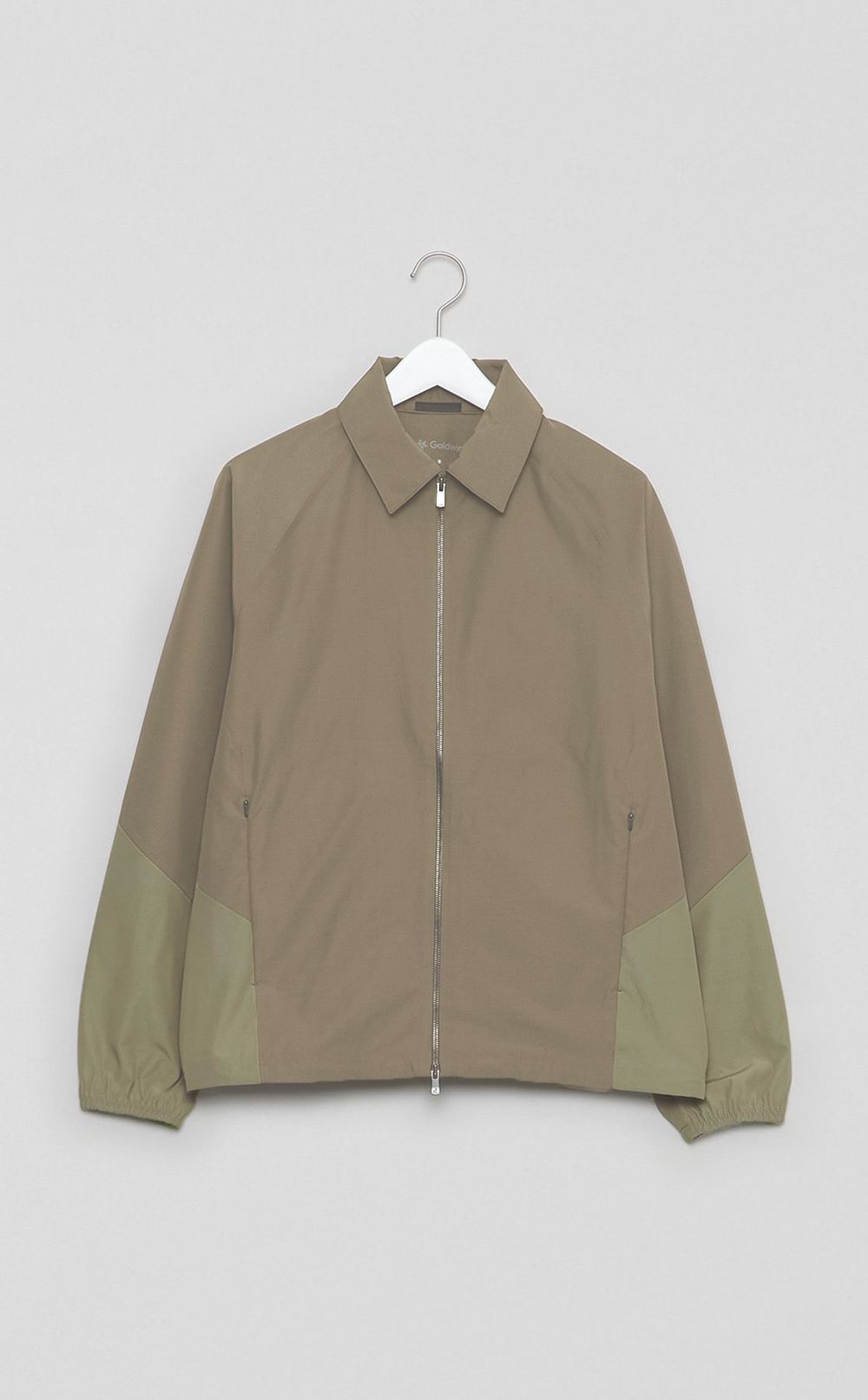 タフタバイカラーブルゾン