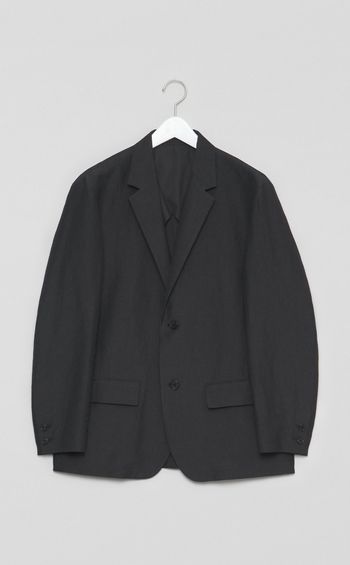 ウールリネン2ボタンジャケット