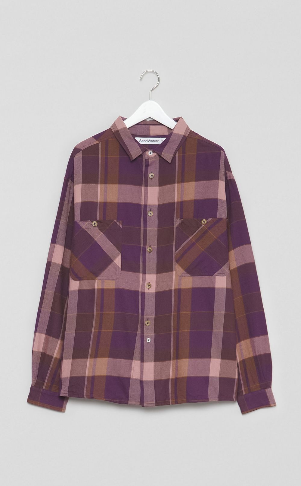 フランネルマドラスワークシャツ