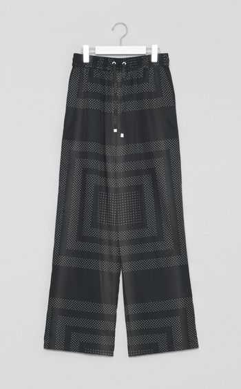 ドットプリントパンツ