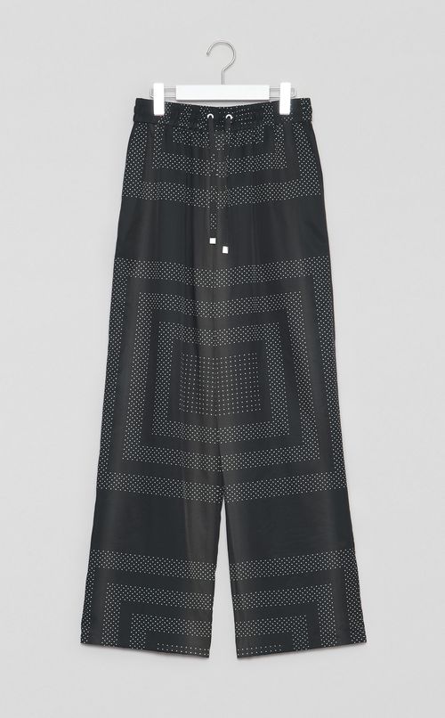 ドットプリントパンツ