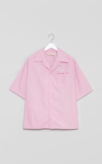 ポプリンショートスリーブシャツ