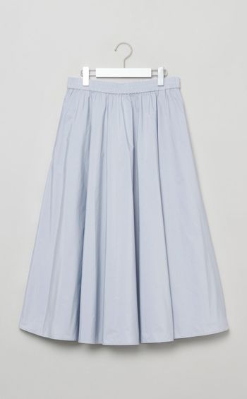 ライトタフタギャザースカート