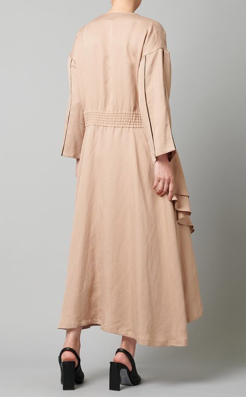 カシュクールドレープワンピース